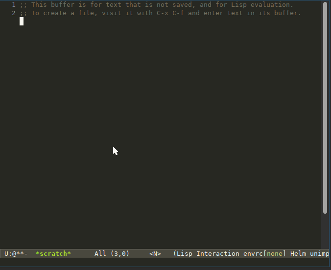 Screen capture showcasing h.el cloning a git repository from a remote forge before jumping to it